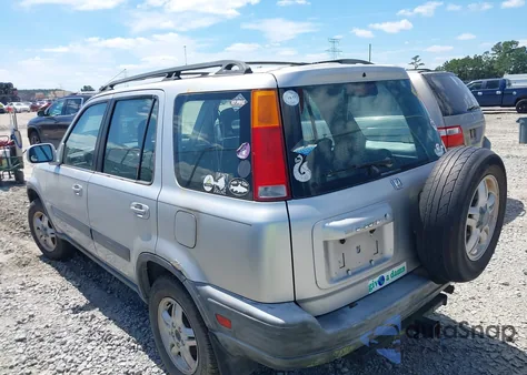 2001 Honda Cr-V Ex из США, поврежденный, VIN JHLRD17681S012417